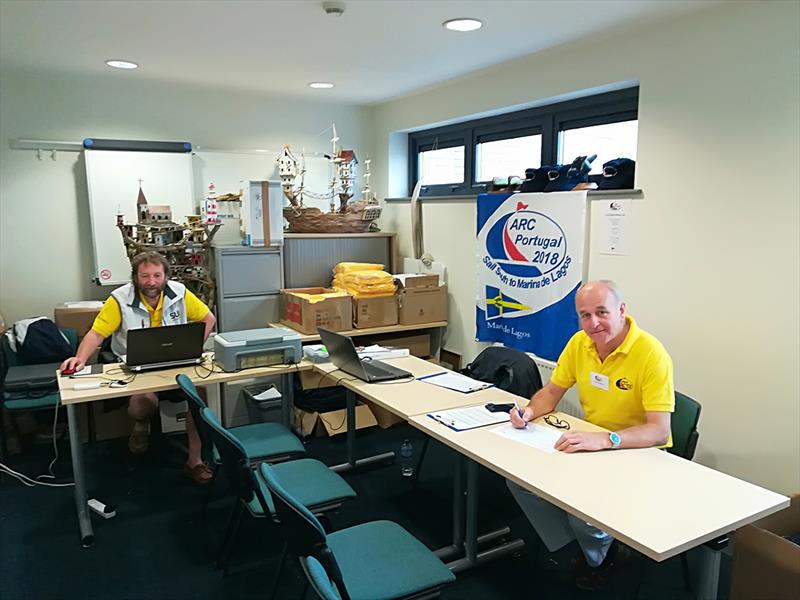 ARC Portugal 2018 - Plymouth Rally Office photo copyright World Cruising taken at  and featuring the Cruising Yacht class