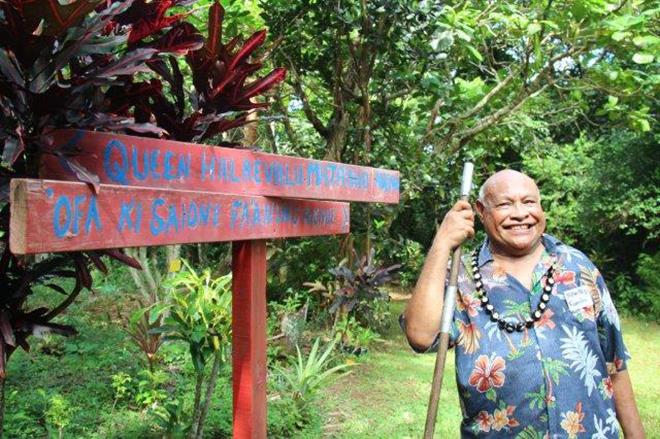 2018-19 World ARC - Ene'io Botanical Gardens founder Haniteli photo copyright World Cruising taken at  and featuring the Cruising Yacht class