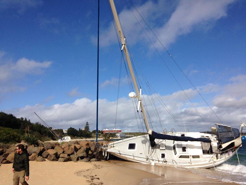 This was Botany Bay a few days ago - photo © Supplied