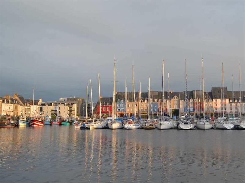Paimpol harbor photo copyright Red Roo taken at  and featuring the Cruising Yacht class