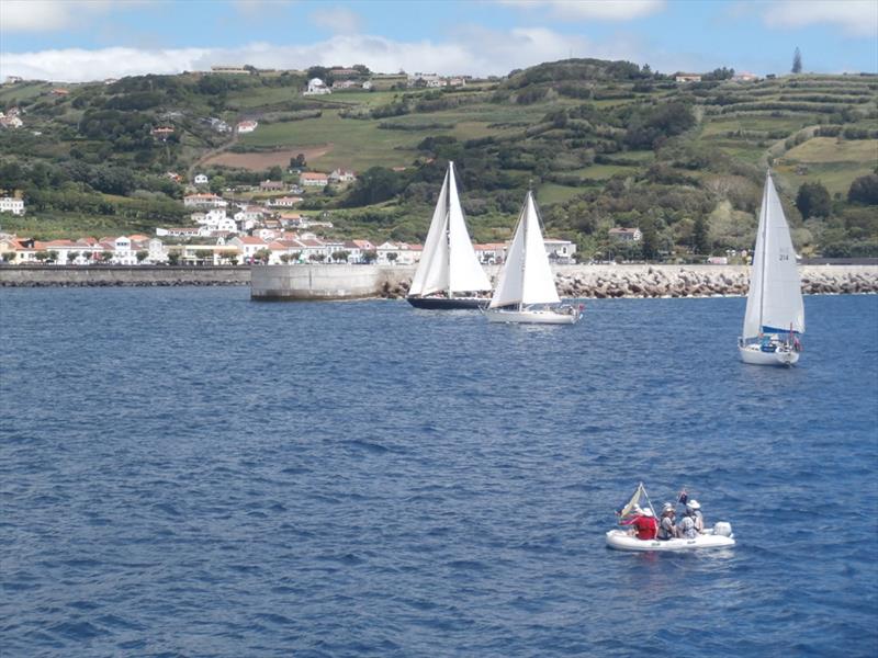 Finish line approach - 2018 OCC Azores Pursuit Rally photo copyright Ocean Cruising Club taken at Ocean Cruising Club and featuring the Cruising Yacht class