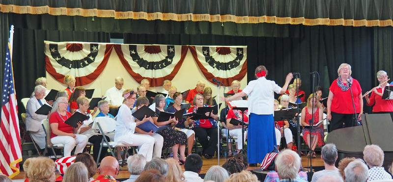 Community Singers Choral Performance photo copyright World Cruising taken at  and featuring the Cruising Yacht class