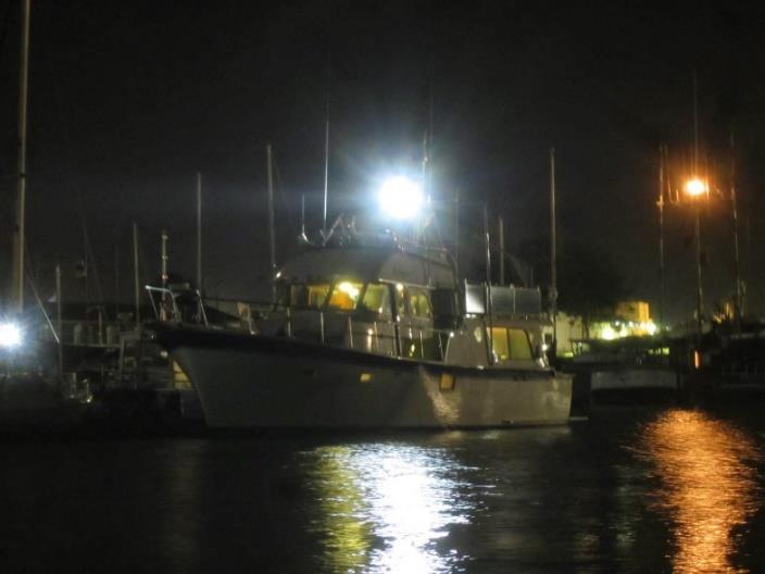 LED lighting photo copyright US Coast Guard taken at  and featuring the Cruising Yacht class