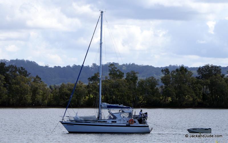 SHERBRO visiting the Richmond River photo copyright Jack and Jude taken at  and featuring the Cruising Yacht class