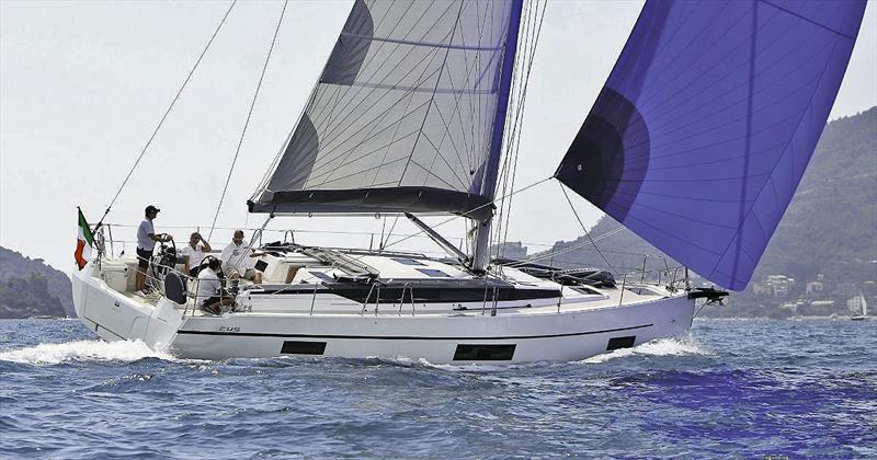 New Bavaria C45 Ambition under A-Bag during sea trials in Europe - photo © Bavaria Yachts
