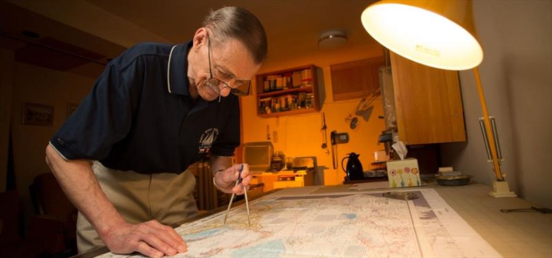 Victor Wejer in the 'NWP Studio.' photo copyright Andrew Reimer taken at  and featuring the Cruising Yacht class