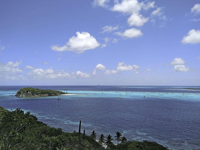 The Tobago Cays, seen from Petit Bateau photo copyright Mission Ocean taken at  and featuring the Cruising Yacht class