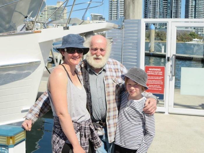 Australian Bill Hatfield has completed his solo circumnavigation photo copyright Daria Blackwell taken at  and featuring the Cruising Yacht class