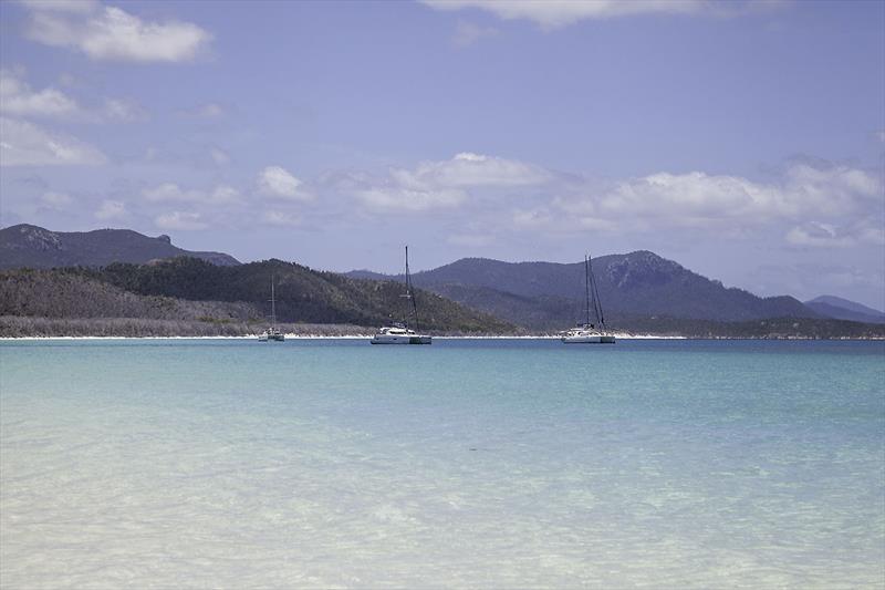 The World famous Whitehaven Beach photo copyright John Curnow taken at Whitsunday Sailing Club and featuring the Cruising Yacht class