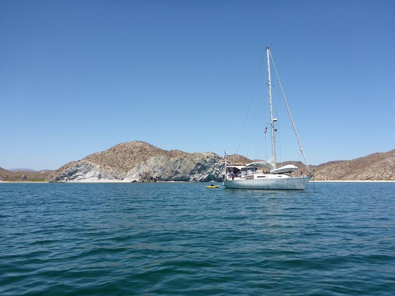 SV Marathon San Juanico Sea of Cortez photo copyright Nello and Sheridan Angerilli taken at  and featuring the Cruising Yacht class