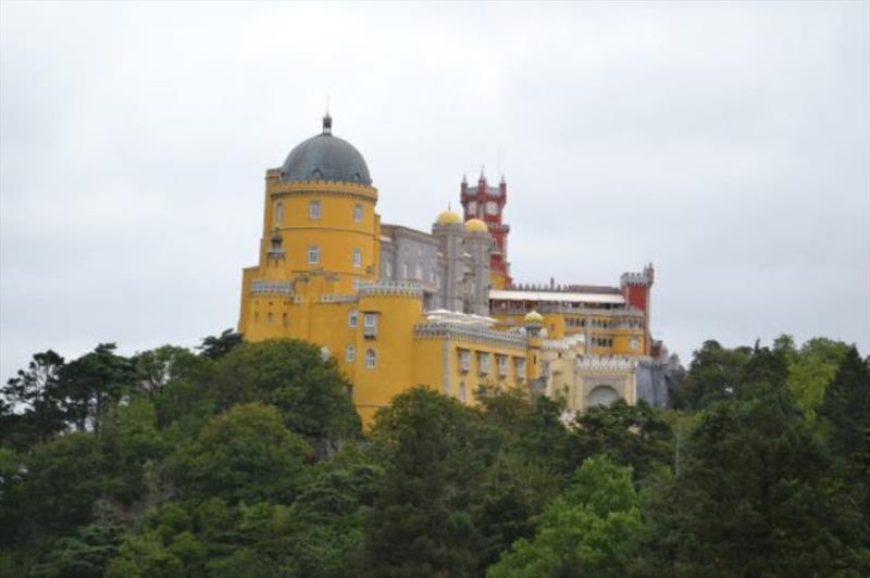 Pena Palace - Sintra photo copyright SV Red Roo taken at  and featuring the Cruising Yacht class