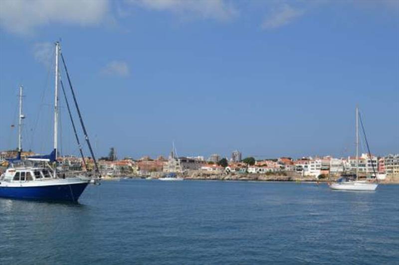Cascais Anchorage photo copyright SV Red Roo taken at  and featuring the Cruising Yacht class