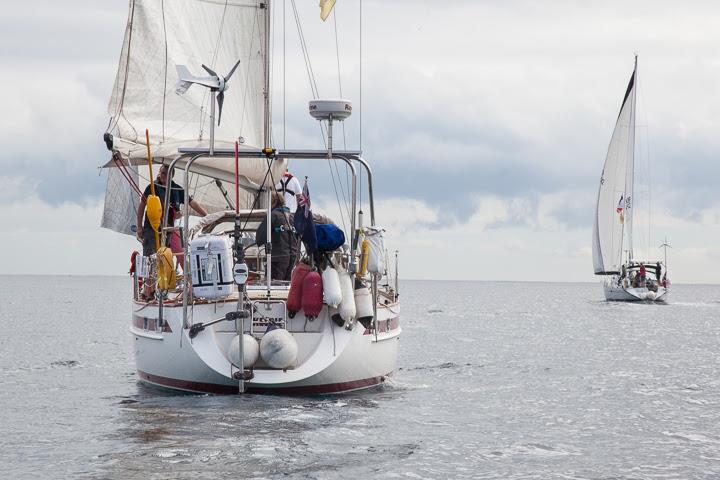 Kelpie, Najad 391 (GBR) at the start of the ARC  St Vincent from Las Palmas de Gran Canaria photo copyright World Cruising Club / Clare Pengelly taken at  and featuring the Cruising Yacht class