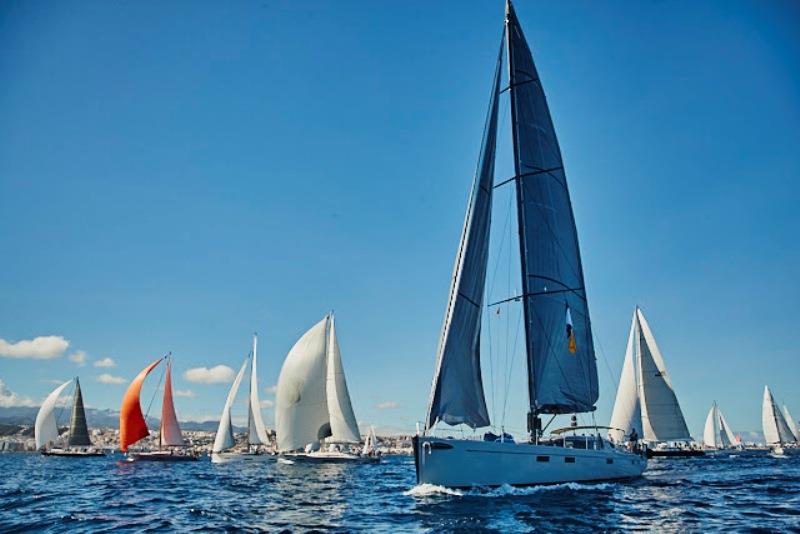 ARC 2018 sets sail from Las Palmas de Gran Canaria photo copyright James Mitchell taken at  and featuring the Cruising Yacht class