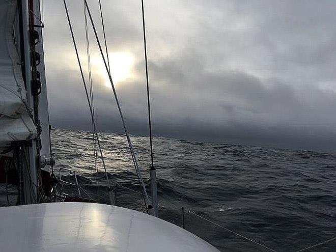 S/V Nereida sails around the world - Day 72 - Jeanne Socrates underway again photo copyright Jeanne Socrates taken at  and featuring the Cruising Yacht class