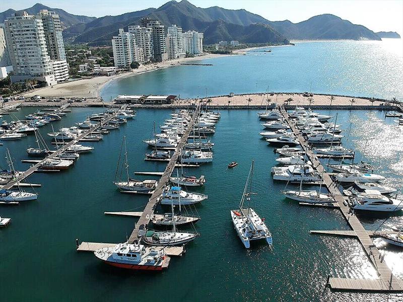 World ARC 2019-20 - Marina and Mountains photo copyright World Cruising taken at  and featuring the Cruising Yacht class