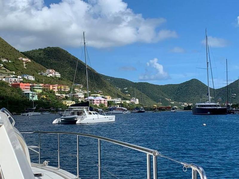 New app to secure a mooring in the BVI photo copyright boatyball.com taken at  and featuring the Cruising Yacht class
