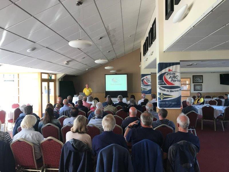 2019 ARC Portugal - Rally briefing photo copyright World Cruising taken at  and featuring the Cruising Yacht class
