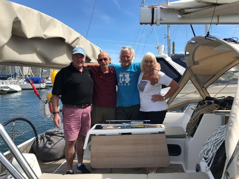 Boat Lyonie crew - ARC Portugal 2019 photo copyright World Cruising Club taken at  and featuring the Cruising Yacht class