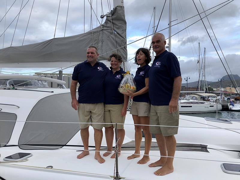 World ARC 2019-20 arrived in Mauritius photo copyright World Cruising taken at  and featuring the Cruising Yacht class