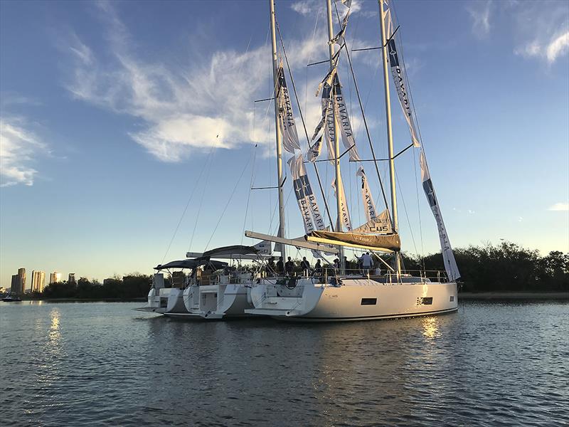 Bavaria C50, C57 and C45 on Australia's Gold Coast photo copyright John Curnow taken at  and featuring the Cruising Yacht class