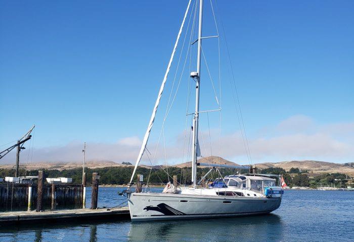 Docked in Bodega Bay, Sonoma photo copyright Kevin and Carla Nash taken at  and featuring the Cruising Yacht class