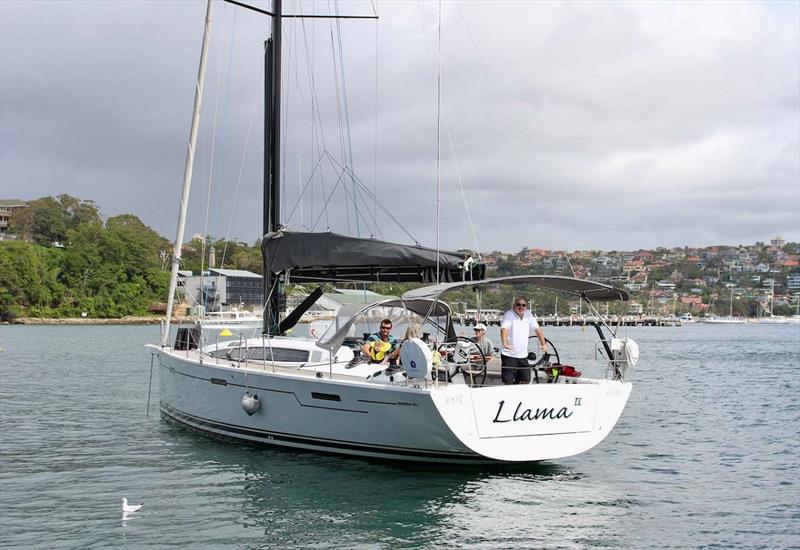 Firefighter Family Day: Boat owner Jon Linton welcomed a family of three onboard his boat Llama 2 for the day photo copyright Niall Powers taken at  and featuring the Cruising Yacht class