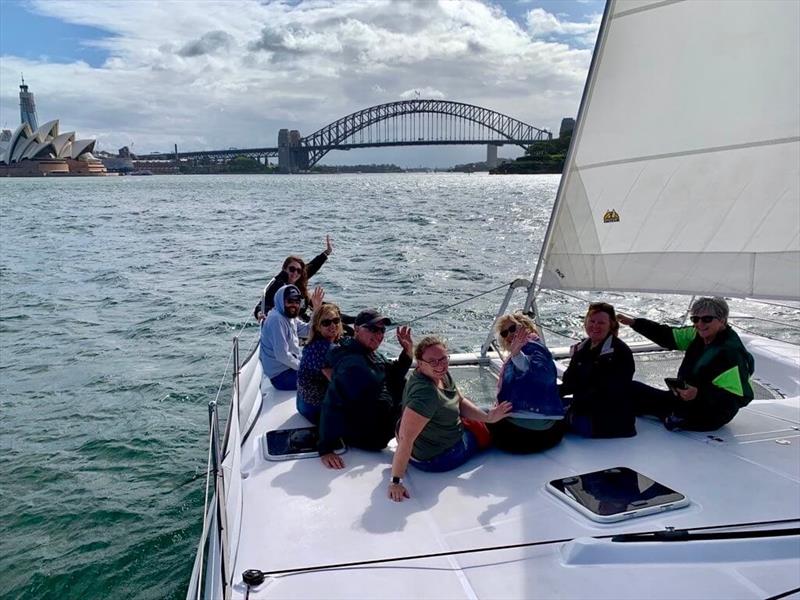 Firefighter Family Day: Brigades on charter vessels on Sydney Harbour - photo © Niall Powers