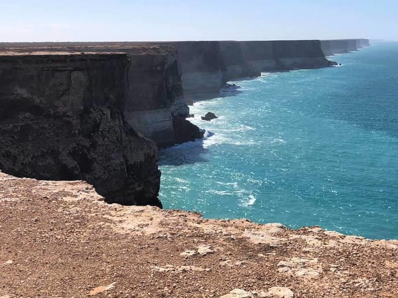 Stunning cliffs photo copyright Jeanne Socrates taken at Ocean Cruising Club and featuring the Cruising Yacht class