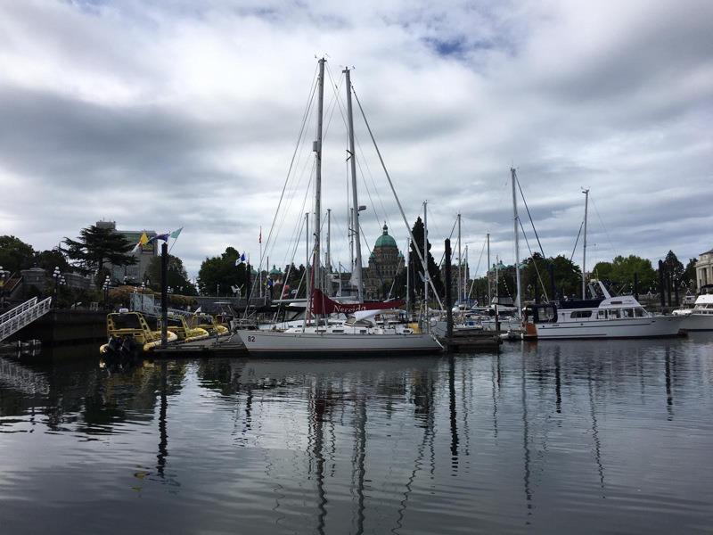 Nereida in Victoria Harbour photo copyright Jeanne Socrates taken at Ocean Cruising Club and featuring the Cruising Yacht class