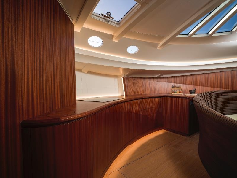 Spirit 111 galley photo copyright Spirit Yachts taken at  and featuring the Cruising Yacht class