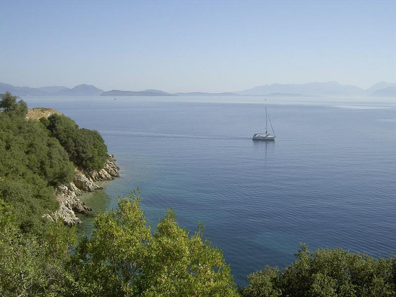 Walking back from Kioni photo copyright Robin Lamb taken at  and featuring the Cruising Yacht class