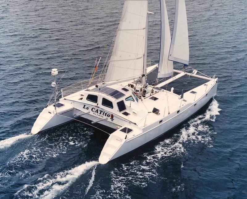 Atlantic 46 Catamaran, sister ship to One Tree Island photo copyright Regina Ahrens taken at Ocean Cruising Club and featuring the Cruising Yacht class