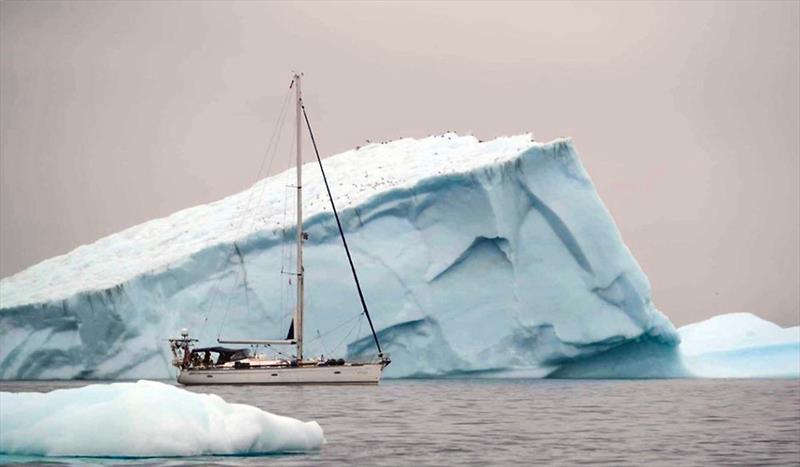 S/Y Vilja amongst Greenland's icebergs photo copyright Jon Petter Slungaard Myklebust taken at  and featuring the Cruising Yacht class