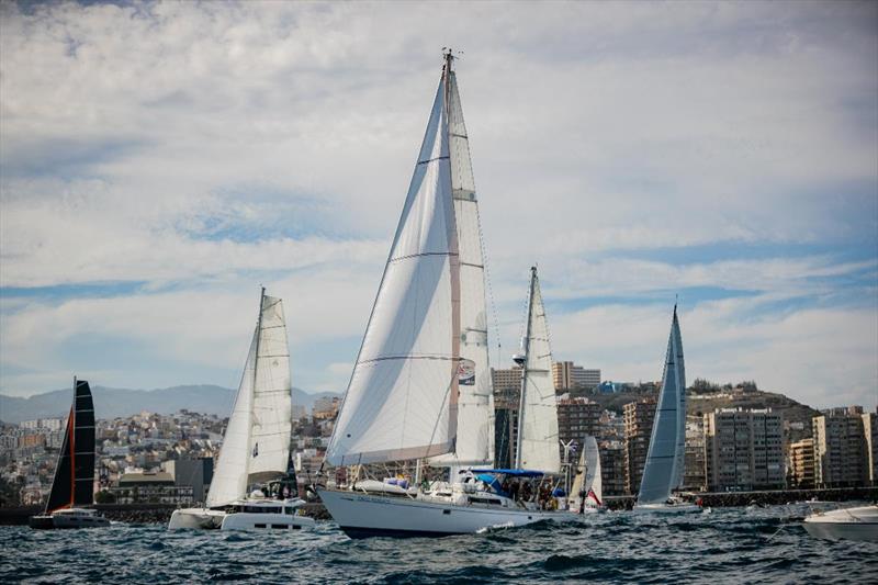 Emily Morgan (GBR) in the centre of the Cruising Fleet photo copyright James Mitchell taken at  and featuring the Cruising Yacht class