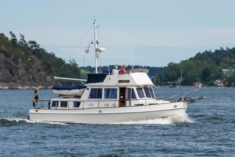 The Grand Banks 42 was photographed in Sweden photo copyright Bengt Nyman / Wikimedia taken at  and featuring the Cruising Yacht class