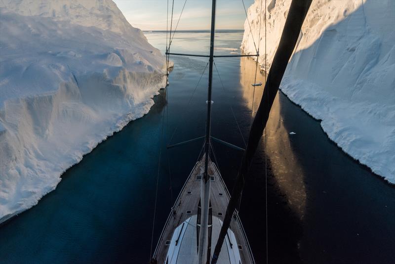 Pangaea in Antarctic waters photo copyright Dmitry Sharomov taken at New York Yacht Club and featuring the Cruising Yacht class