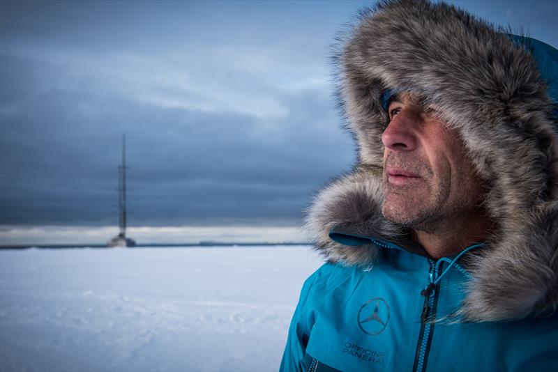 Mike Horn in Antarctica photo copyright Dmitry Sharomov taken at New York Yacht Club and featuring the Cruising Yacht class