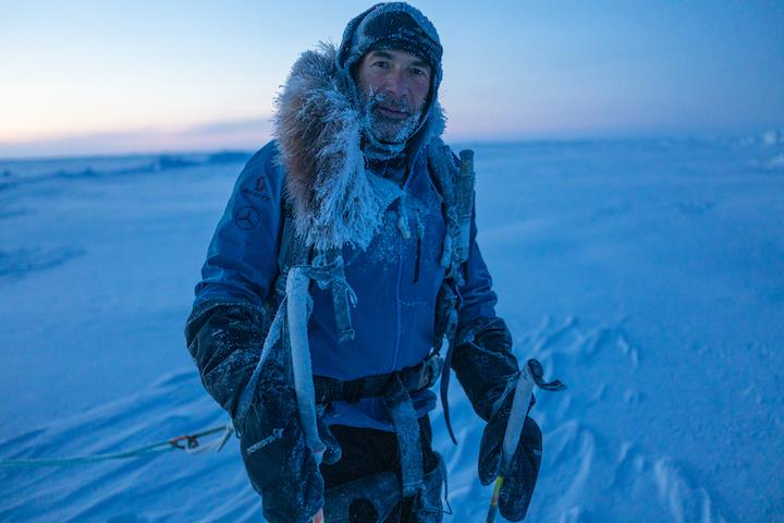 Mike Horn at the North Pole - photo © Image courtesy of Mike Horn Collection