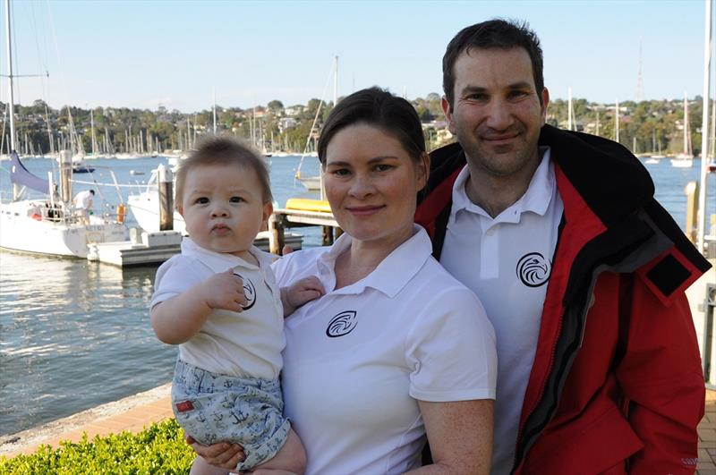 Christian Charalambous and family - photo © Cruising Club of America