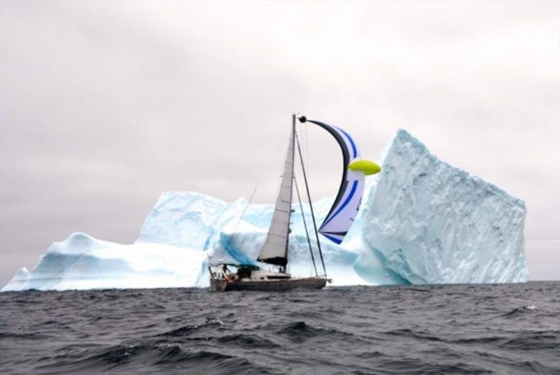 Aventura IV in the Northwest Passage photo copyright Jimmy Cornell taken at  and featuring the Cruising Yacht class