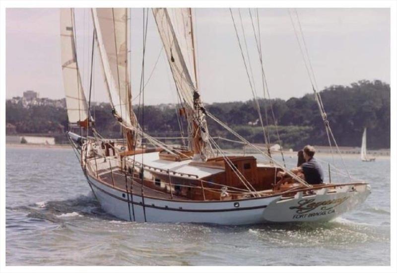 Legacy, a great example from the USA of the Malabar II - photo © Southern Woodenboat Sailing