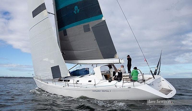 Margaret Rintoul V sailing on Port Phillip photo copyright Dave Hewison taken at Sandringham Yacht Club and featuring the Cruising Yacht class