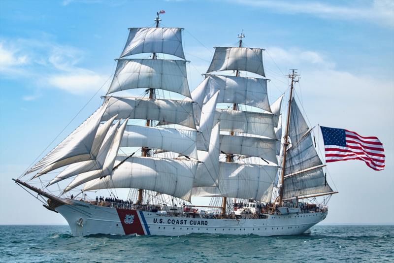 U.S. Coast Guard Cutter Eagle (WIX-327) photo copyright U.S. Coast Guard 1st District Northeast taken at  and featuring the Cruising Yacht class
