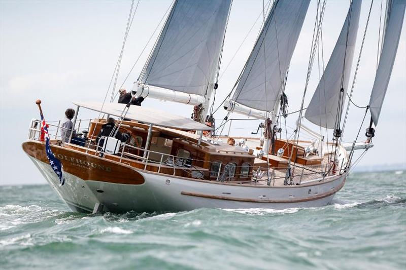 Wolfhound photo copyright Paul Wyeth Marine Photography taken at  and featuring the Cruising Yacht class