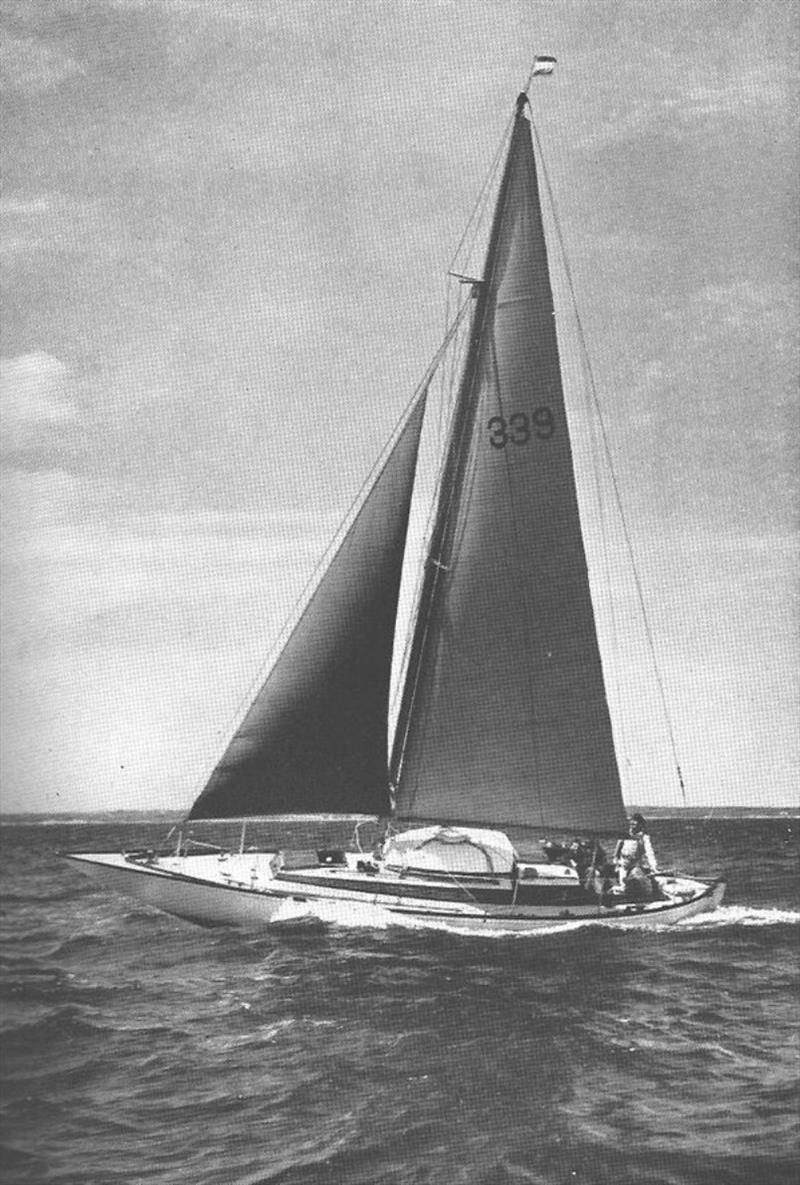 Cohoe sailing off Bermuda 1950 - photo © Southern Woodenboat Sailing
