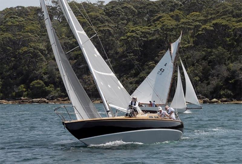 Celeste off Cremorne Point Sydney Harbour photo copyright Reimers collection / Swedish Maritime Museum taken at  and featuring the Cruising Yacht class