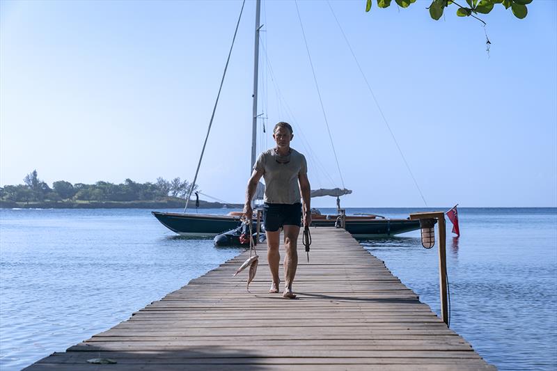 Spirit 46 sailing yacht feature in the film No Time To Die  - photo © Danjaq, LLC and Metro-Goldwyn-Mayer Studios Inc