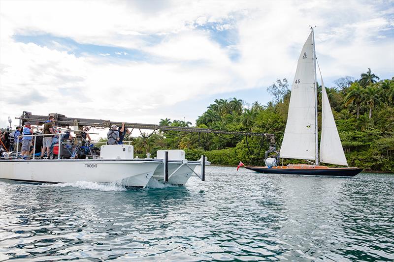 Spirit 46 sailing yacht feature in the film No Time To Die  - photo © Danjaq, LLC and Metro-Goldwyn-Mayer Studios Inc