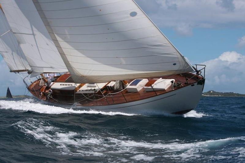 Mah Jong post restoration on Vineyard Sound photo copyright Tim Wright taken at  and featuring the Cruising Yacht class